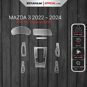 Mazda 3 2021-2022 PPF TPU chống xước tự hồi phục STAR FILM