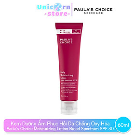 Kem Dưỡng Chống Nắng Paula's Choice Skin Recovery Daily Moisturizing Lotion SPF30 - 60ml