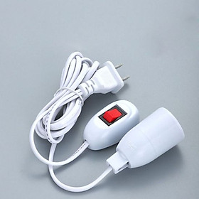 Mua Đuôi Đèn LED Dây Nối Dài 3-4M Có Công Tắc Tiện Dụng  Đui xoáy E27 liền dây có công tắc dài   chuôi đèn kèm dây ngoài trời   gia đình  nhà vườn