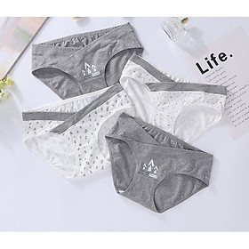 Set 4 Quần Lót Bà Bầu cotton cao cấp