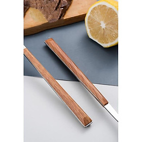 Mua Thìa cafe  muỗng cà phê thìa gia vị nấu ăn   thì ăn dặm cán gỗ inox 304 cao cấp