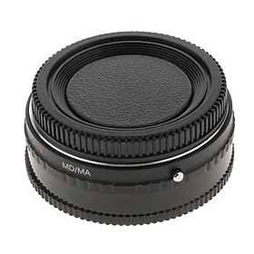 Adapter  for Minolta MD Lenses on Alpha MA Mount with Glass