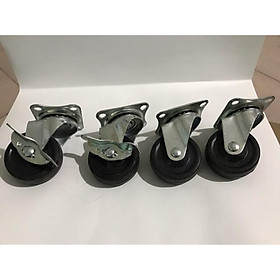 Mua Bánh Xe đẩy cao su 6cm