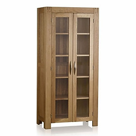 Tủ trưng bày 2 cánh kính Alto gỗ sồi
