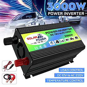 3000W Boat Car Converter Power Inverter DC 12V to AC 220V USB Charger