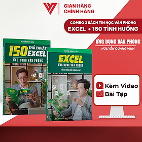 Ảnh bìa Combo 2 Sách Excel Và 150 Thủ Thuật Ứng Dụng Văn Phòng Từ Cơ Bản Đến Nâng Cao