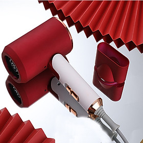 Máy Sấy Tóc Gia Đình 1200W Hai Chiều Nóng Lạnh Tạo Kiểu Giữ Nếp Cao Cấp + Tặng 2 Kẹp Tóc Mỏ Vịt - MP138