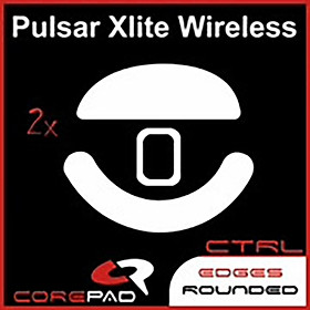 Feet chuột PTFE Corepad Skatez CTRL Pulsar XLITE Wireless V2 Wireless V2