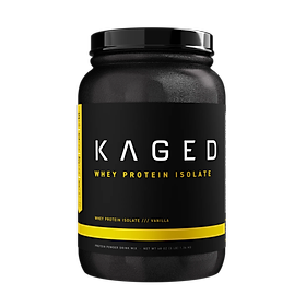 Thực phẩm bổ sung đạm Whey Protein Isolate "KAGED" : Made in USA