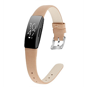 Bracelet Wrist Belt Inspire Pure Color Printing Leather Strap for Fitbit Inspire HR