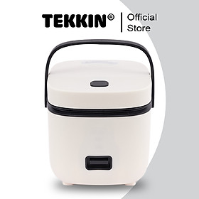 Nồi cơm điện TEKKIN TI-S30A 0.8L dành cho 1 hoặc 2 người ăn - Hàng chính hãng bảo hành 12 tháng