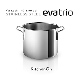 Nồi 4.8L, dòng thép không gỉ. Nhãn Eva Trio Đan Mạch
