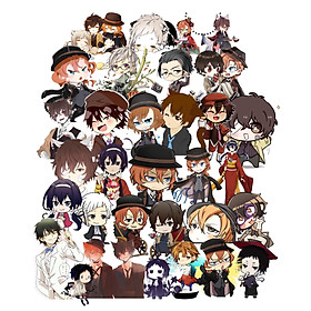 ảnh sticker Bungou Stray Dogs 30 ảnh ngẫu nhiên 