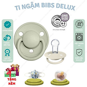 [TẶNG QUÀ] Ti Ngậm, Ti Giả BIBS Chính Hãng Đan Mạch Cao Cấp, Chất Liệu Silicon An Toàn Cho Bé Từ 0-3 Tuổi, Tặng Kèm Hộp Đựng Ti