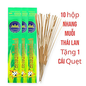 10 hộp Hương Muỗi Nhang Muỗi Thái Lan đuổi muỗi diệt muỗi siêu hiệu quả