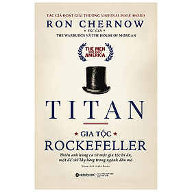 Ảnh bìa Titan – Gia Tộc Rockefeller