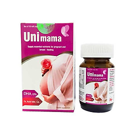 Thực phẩm bảo vệ sức khỏe Unimama bổ sung DHA, EPA cho phụ nữ mang thai