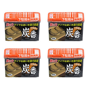Combo Hộp khử mùi tủ giày than hoạt tính nội địa Nhật Bản