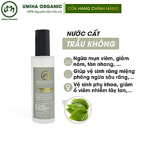 Nước cất lá Trầu Không hữu cơ UMIHOME 50/100ml nguyên chất