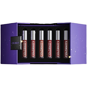 Colorkey 6PCS Mini Lip Gloss Set With Box Lip Glaze Liquid Lipstick Waterproof Long-lasting Makeup