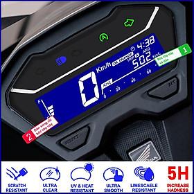 Miếng dán bảo vệ mặt đồng hồ dành cho xe Vario 125 & 150