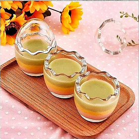 Mua Lọ Thủy Tinh Nhỏ 60ML hình Quả Trứng (combo 5 cái) – Hũ Làm Bánh Plan  sữa chua - Cường lực  chịu nhiệt cực dày – Hủ Đựng Gia Vị đẹp