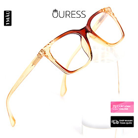 Gọng nhựa acetate 7018 siêu nhẹ siêu bền thời trang sang trọng OURESS - LÃO 2 ĐỘ