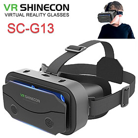 VR BOX Shinecon G13 - Kính Thực Tế Ảo 3D Cho Điện Thoại Từ 4.7 - 7 Inch Góc Nhìn Lên Tới 100 Độ - Hàng Chính Hãng