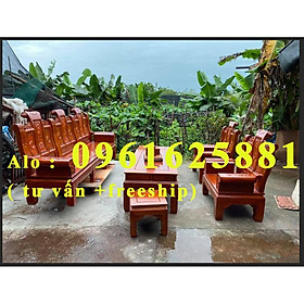 Mua Bộ Bàn Ghế Âu Á Kiểu Như ý Tay Hộp Gỗ Lim Loại 2m2 và 2m4