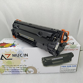 Hộp mực AZ 78A 326 328 Có lỗ đổ mực Dùng cho máy in LBP 6230DN, 6200, HP P1566 P1606, 1536dnf  - Hàng chính hãng