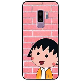 Ốp lưng in cho Samsung S9 Plus Mẫu Cô Gái Tóc Ngắn