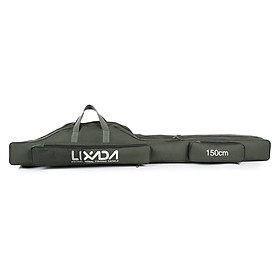 Túi Đựng Dụng Cụ Câu Cá Cầm Tay Lixada Xanh(100cm / 130cm / 150cm)
