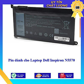 Pin dùng cho Laptop Dell Inspiron N5570 - Hàng Nhập Khẩu New Seal