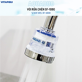 Mua  싱크대 헤드 SF-1000  Đầu Vòi Rửa Chén Thanh Lọc Nước Và Tăng Áp Suất Nước AQUADUO SF-1000  VITAPIBU