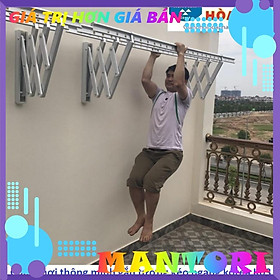 Mua ️Giàn Phơi Quần Áo Thông Minh Gắn Tường 1m8 Được Nhập Khẩu Trực Tiếp Từ Hàn Quốc ️ Chịu Tải Lên Đến Hơn 100kg ️