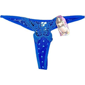  Quần Lót Ren Hình Bướm Gợi Cảm Cho Nữ - Màu xanh