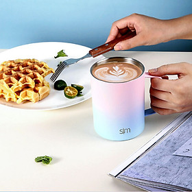 Cốc giữ nhiệt thép không gỉ Simple Modern Scout Coffee Mug With Clear Flip Lid 350ml (12oz)