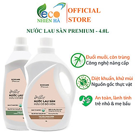 Nước lau sàn ECOCARE PREMIUM 4L tinh dầu thiên nhiên