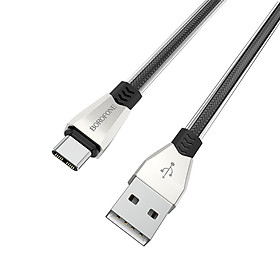 Cáp sạc borofone bu2 type-c - hàng nhập khẩu
