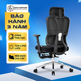 Mua Ghế công thái học Nghia Furniture JOY - H  Tải trọng ghế 120kg  lưng lưới thoáng khí  ngả ghế 120 độ