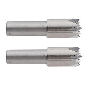 2 Chiếc Hợp Kim Hoa Mận Đầu Kẹp Mũi Khoan Mini Tiện Máy Bào Gỗ
