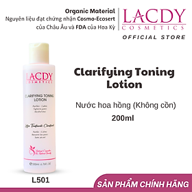 Nước hoa hồng (không cồn) - L501 CLARIFYING TONING LOTION 200ml