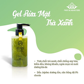 Gel rửa mặt trà xanh  Phấn Nụ Hoàng Cungung