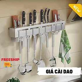 Mua # Hàng hot # Giá cài dao kéo  kệ treo để đồ nhà bếp bằng inox siêu sịn sò