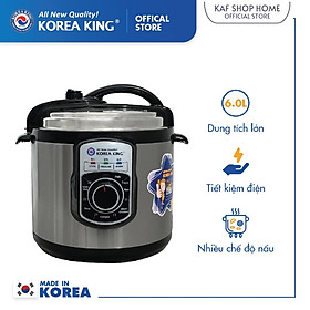 Nồi áp suất Korea King PEPC-60STSN - Hàng Chính hãng