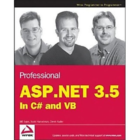 Nơi bán Professional ASP.NET 3.5: In C# and VB (Programmer to Programmer) - Giá Từ -1đ