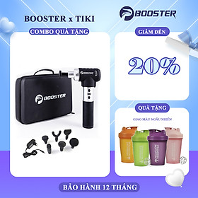 Máy Massage Gun Cầm Tay Cao Cấp Mỹ Booster PRO 2 - 135W, 9 Cấp Độ Mát Xa