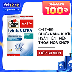 Viên uống cải thiện chức năng khớp và ngăn sự tiến triển thoái hóa