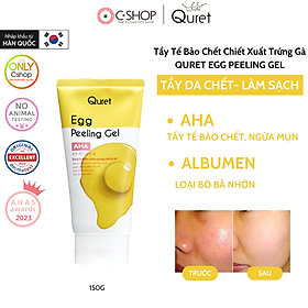 Tẩy Tế Bào Chết Chiết Xuất Trứng Gà QURET EGG PEELING GEL