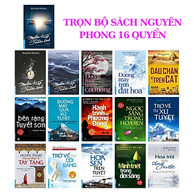 Combo 16 quyển sách Nguyên Phong (Đầy đủ, Bìa mềm)